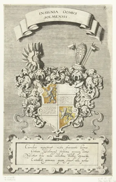Wapenschild van de hertog van Solms