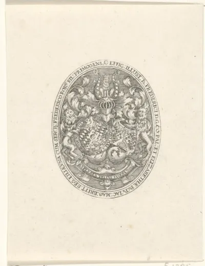 Wapenschild van Frederik V