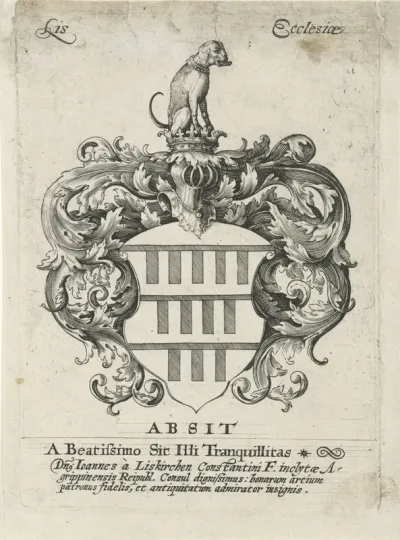 Wapenschild van Johann Lyskirchen