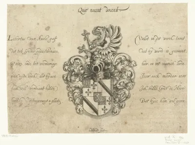 Wapenschild van Libertus van Axele