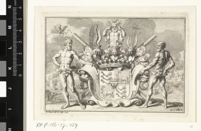 Wapenschild van Matthias Johann, graaf von Schulenburg