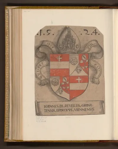 Wappen: Johann von Revelles, Bischof von Wien