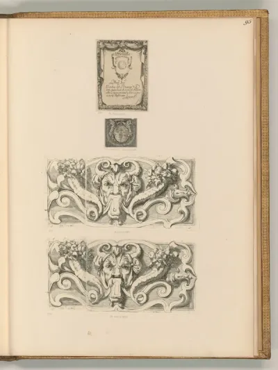 Wappen und Vignetten