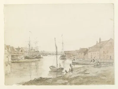 Warehouses and Shipping on the Orwell at Ipswich