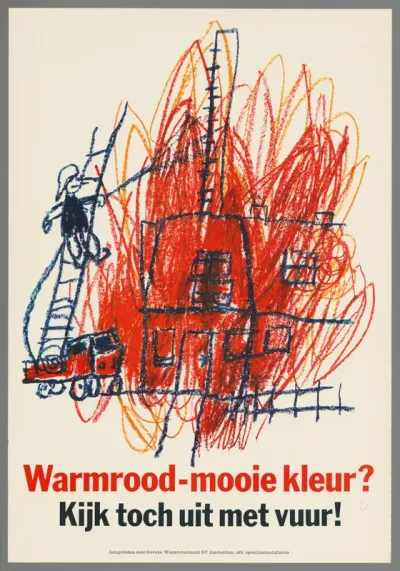 Warmrood - mooie kleur? Kijk toch uit met vuur!