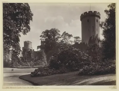 Warwick Castle, from the Outer Court
