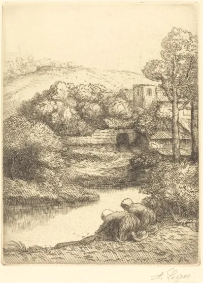 Wash house, called 'The Washerwomen'