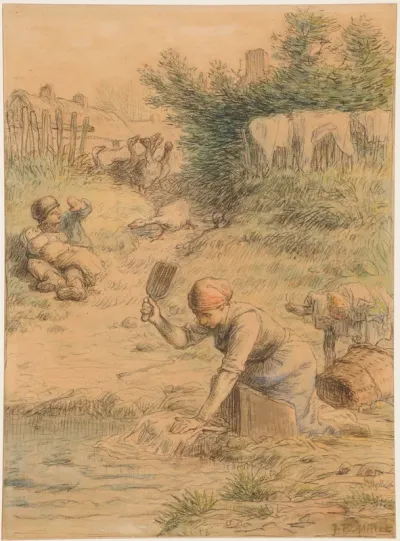 Washerwoman 1860