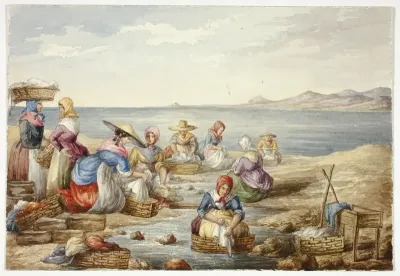 Washerwoman at Nice