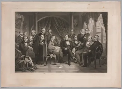 Washington Irving and His Literary Friends at Sunnyside