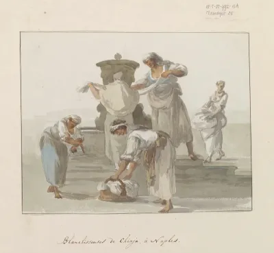 Wasvrouwen van Chiaja te Napels