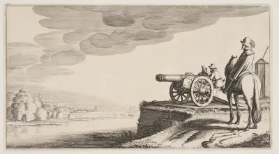 Watch-Tower on a River, from Landscapes (Playsante Lantschappen)