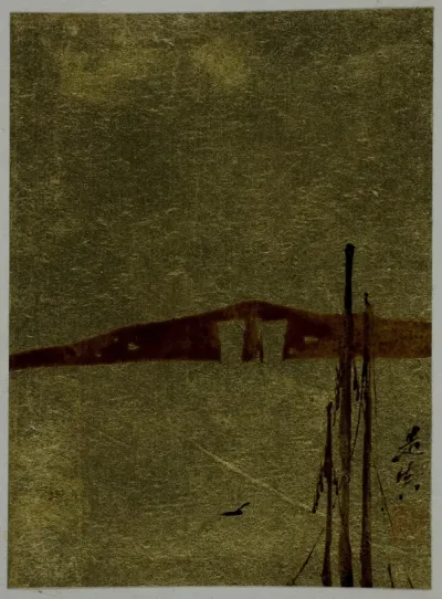 Water Scene with Mountain