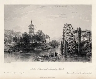 Water-wheel, Melon Islands