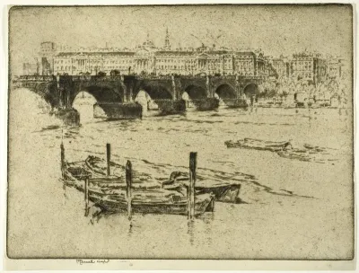 Waterloo Bridge and Somerset House