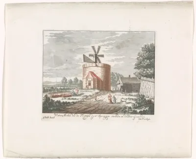 Watermolen bij Paleis Soestdijk