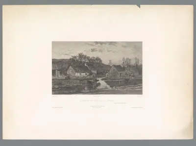Watermolen in Optevoz
