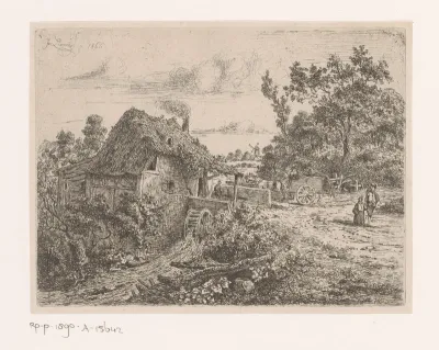 Watermolen in Sint-Josse-ten-Node