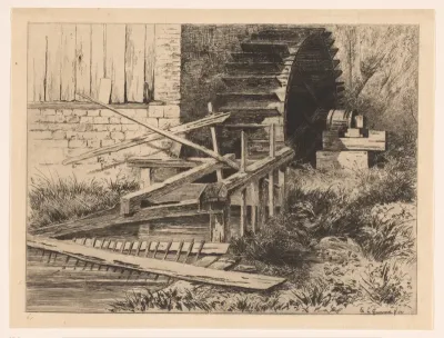 Watermolen in Veules