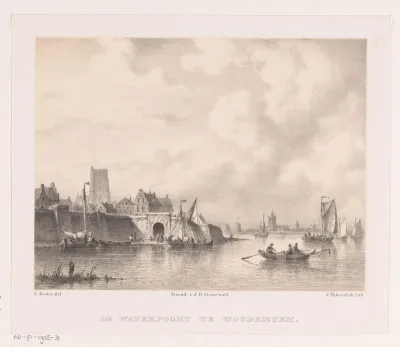 Waterpoort in Woudrichem