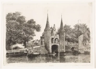 Waterpoort te Sneek