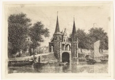 Waterpoort te Sneek