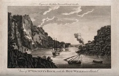 Waterscape scene of St