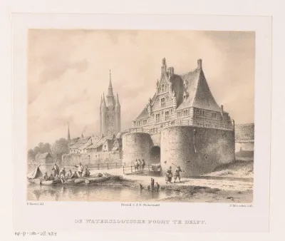 Waterslootse Poort Delft
