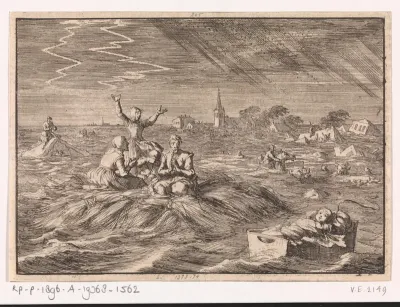 Watersnood in Groningen, 1686