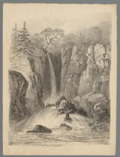 Waterval bij Engelberg