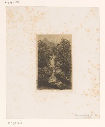 Waterval bij Morgenbach nabij Lorch