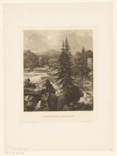Waterval in Noorwegen