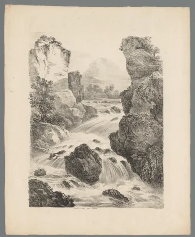 Waterval in Zwitserland