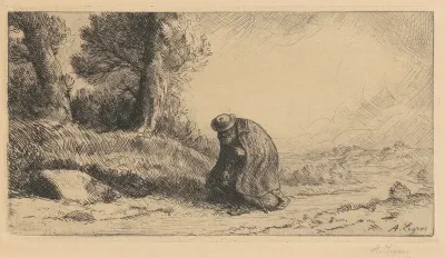 Wayfarer Surprised by a Storm (Le Voyageur surpris par l'Orage)