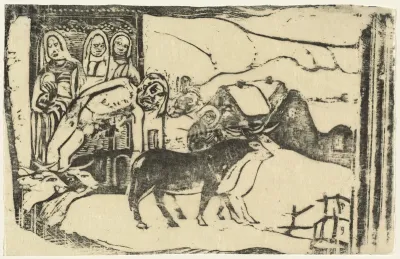 Wayside Shrine in Brittany (Le calvaire Breton)