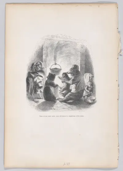 We live between ourselves, we hate the nuisances and the visits, from "Scenes from the Private and Public Life of Animals"