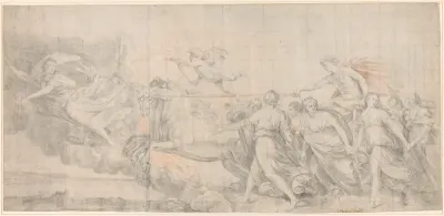 Weergave van Guido Reni's Aurora