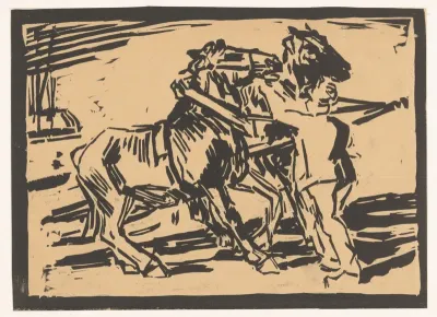 Weerspannige paarden