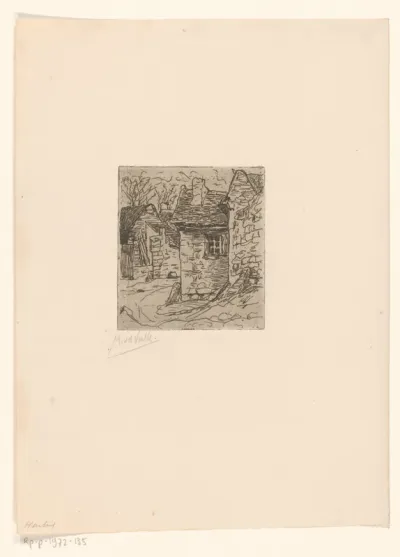 Weg met huizen