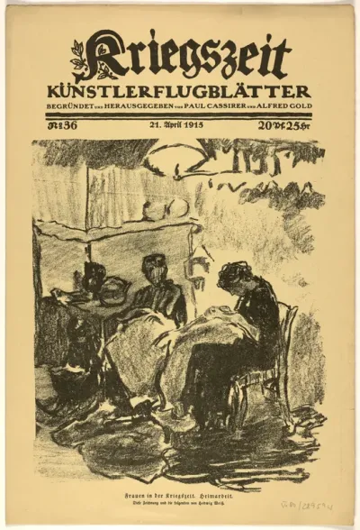 Weiß, Hedwig: Illustrationen (aus: Kriegszeit)