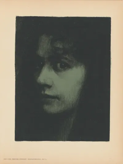 Weiblicher Studienkopf