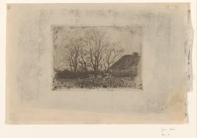 Weide met bomen, Ewijkshoeve