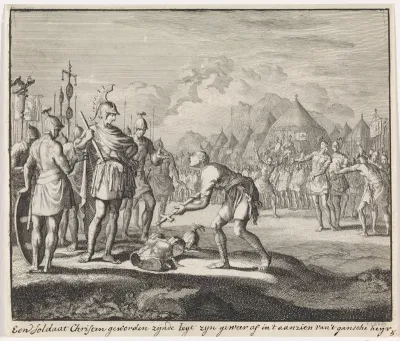 Weigering van een christelijke soldaat om te vechten