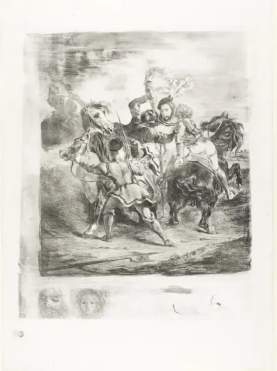 Weislingen Attacked by Goetz's Men