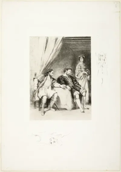 Weislingen Held Prisoner by Goetz