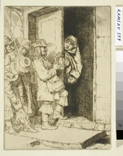 "Well met, gentleman...".Kuvitusta Izaak Waltonin ja Charles Cottonin The Compleat Agler