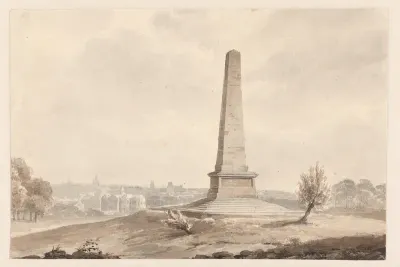 Wellington's gedenkteken in Phoenix Park te Dublin