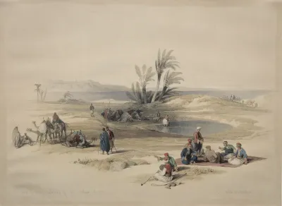 Wells of Moses, Wilderness of Tyh