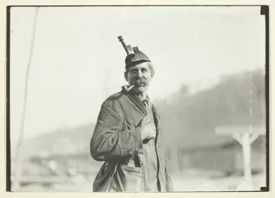 Welsh Coal Miner, West Virginia Mine