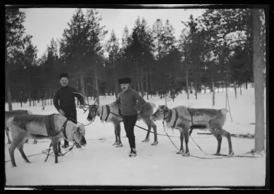 Werner Åström ja Viktor Malmberg Iissä